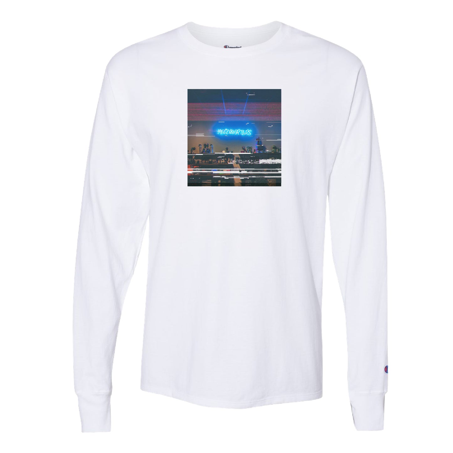 HECZ GLITCH CHAMPION LS T-SHIRT