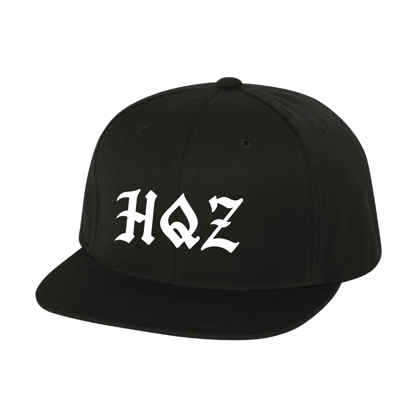HQZ Snapback (Black + White)